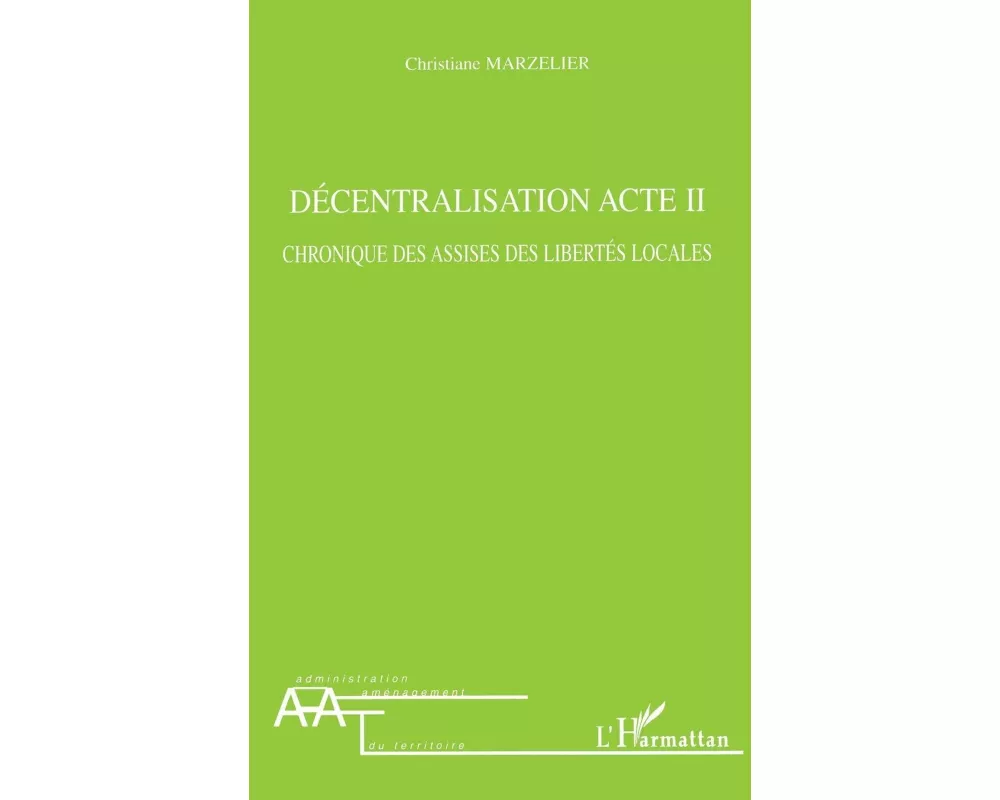 Décentralisation Acte II