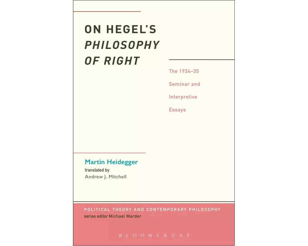 On Hegel's Philosophy of Right