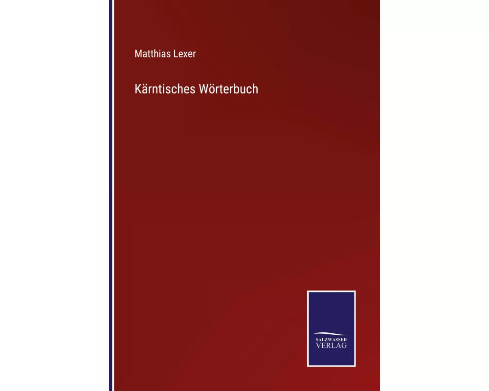 Kärntisches Wörterbuch
