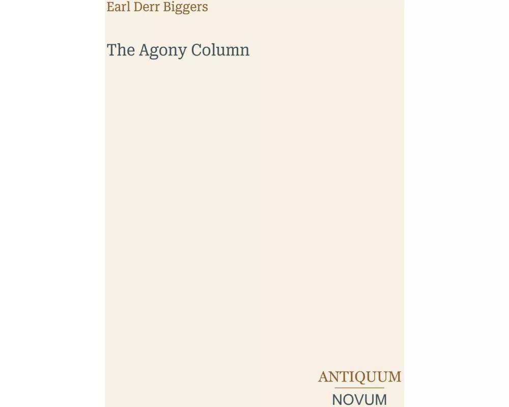 The Agony Column