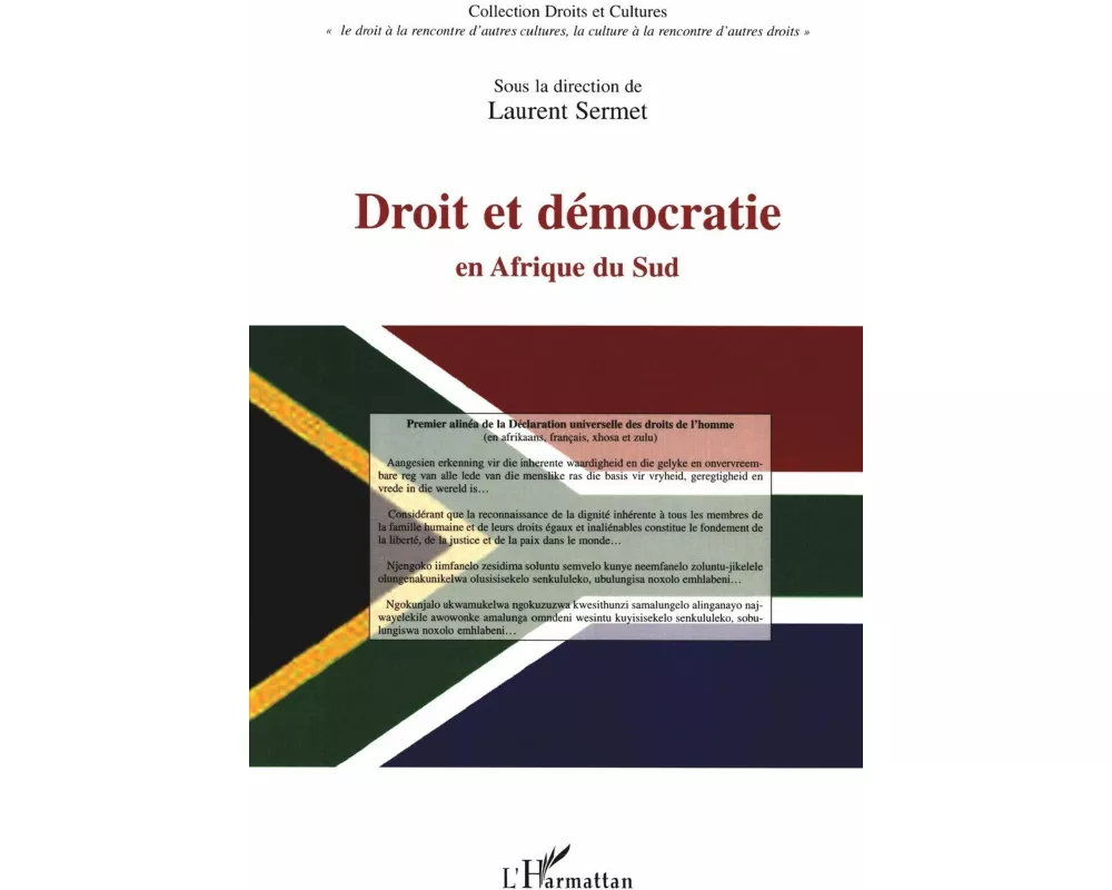 Droit Et DÉmocratie En Afrique Du Sud