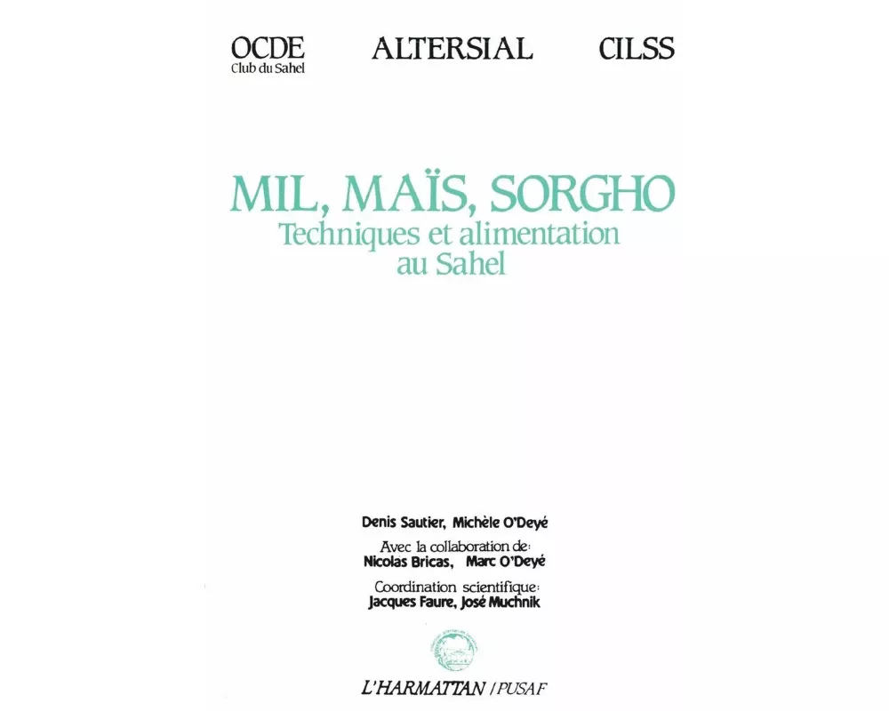 Mil, maïs, sorgho