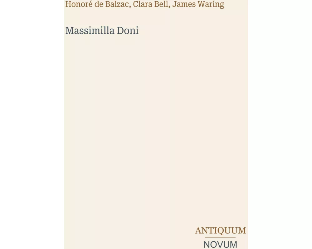 Massimilla Doni