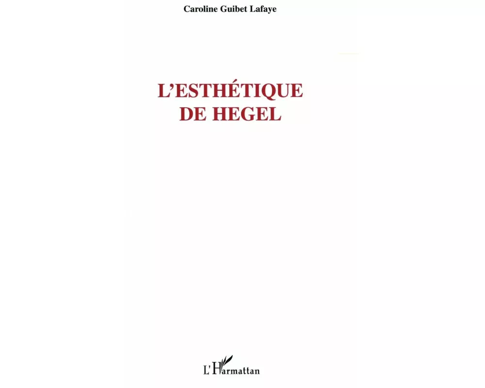 L'esthétique de Hegel