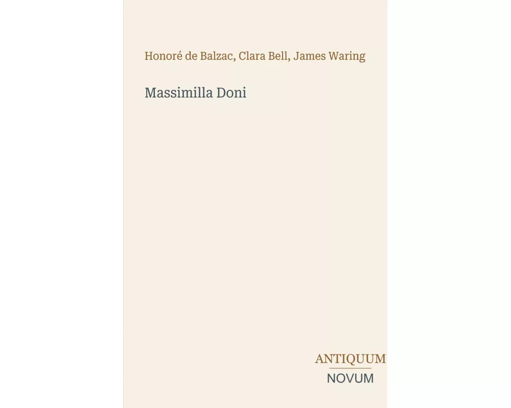 Massimilla Doni
