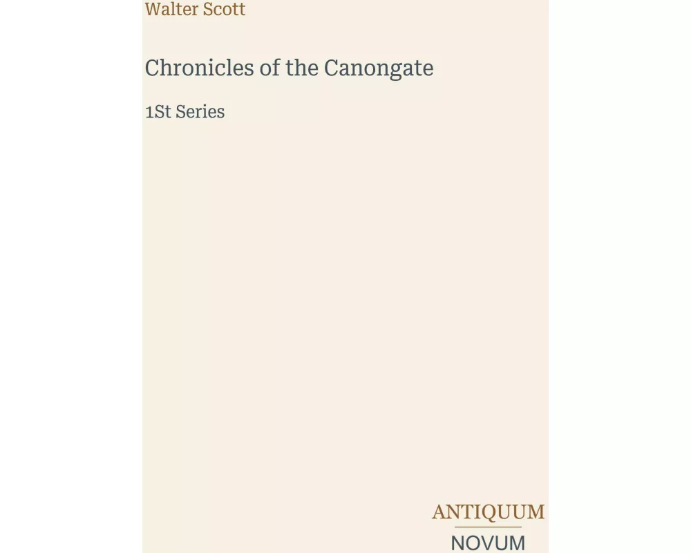 Chronicles of the Canongate
