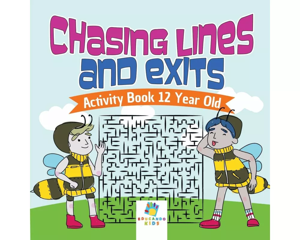 Chasing Lines and Exits | Activity Book 12 Year Old