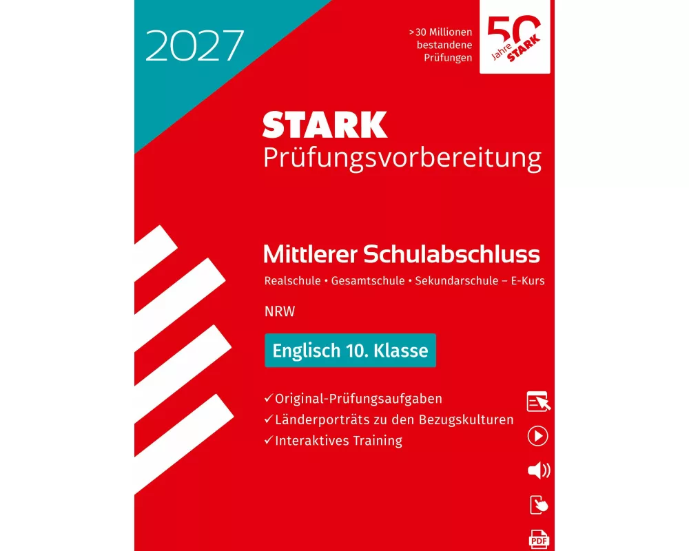 STARK Englisch - Mittlerer Schulabschluss (MSA) 2027 NRW - Prüfungsvorbereitung