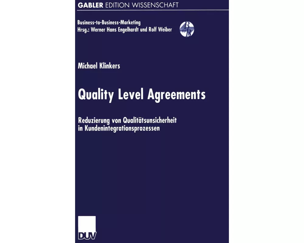 Quality Level Agreements