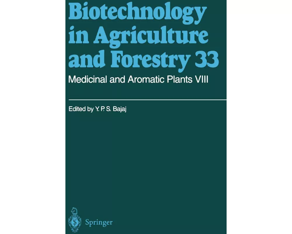 Medicinal and Aromatic Plants VIII