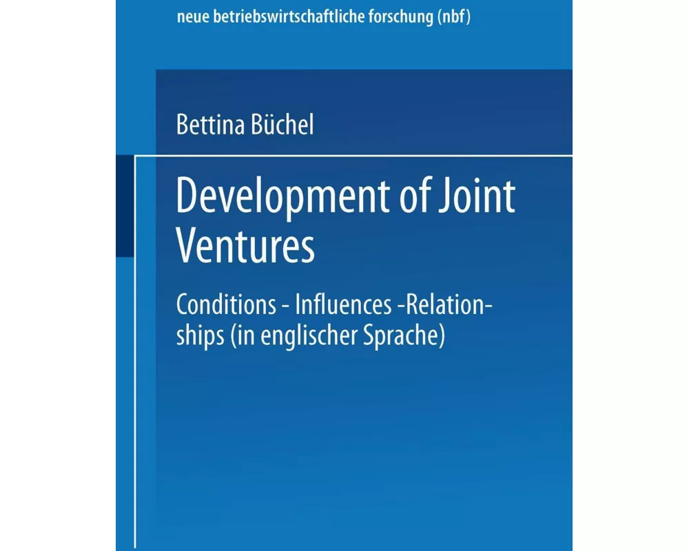 Development of Joint Ventures
