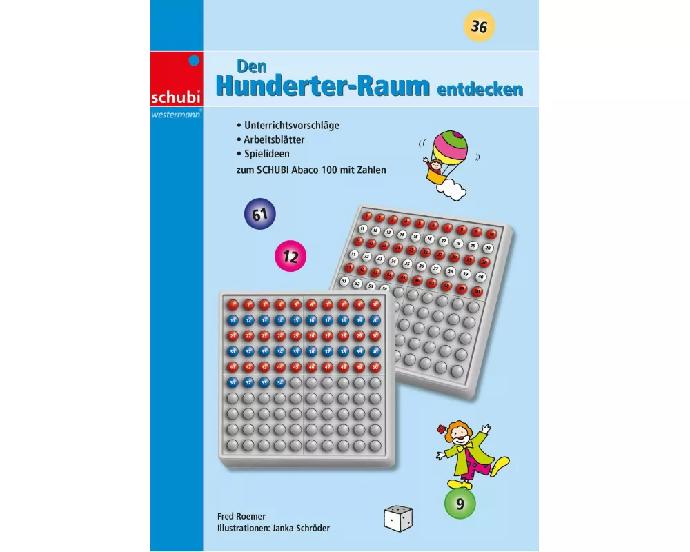 SCHUBI Abaco 100 mit Zahlen