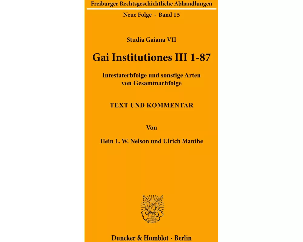 Gai Institutiones III 1 - 87