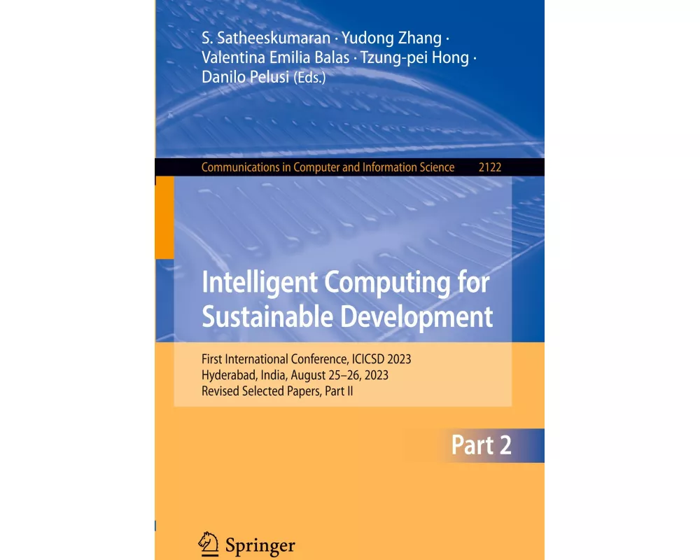 Intelligent Computing for Sustainable Development