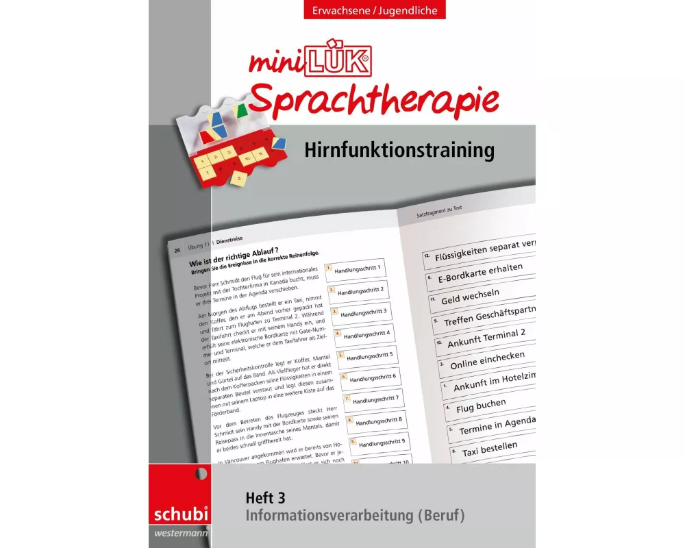miniLÜK-Sprachtherapie - Hirnfunktionstraining