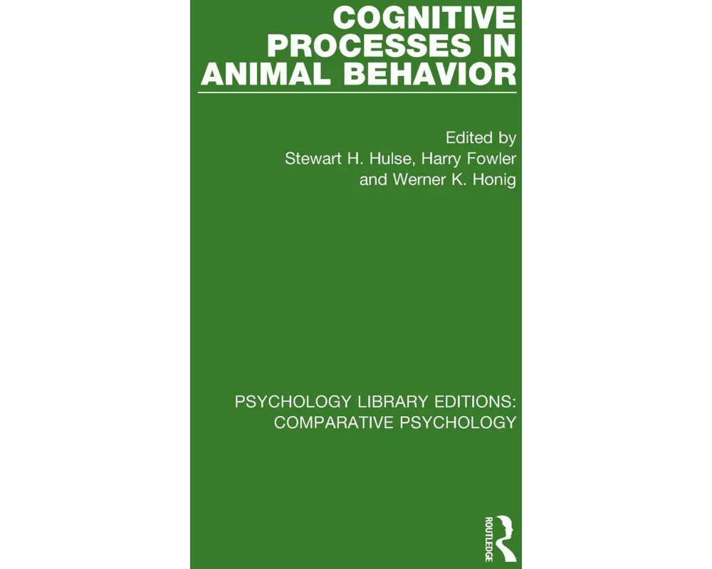 Cognitive Processes in Animal Behavior
