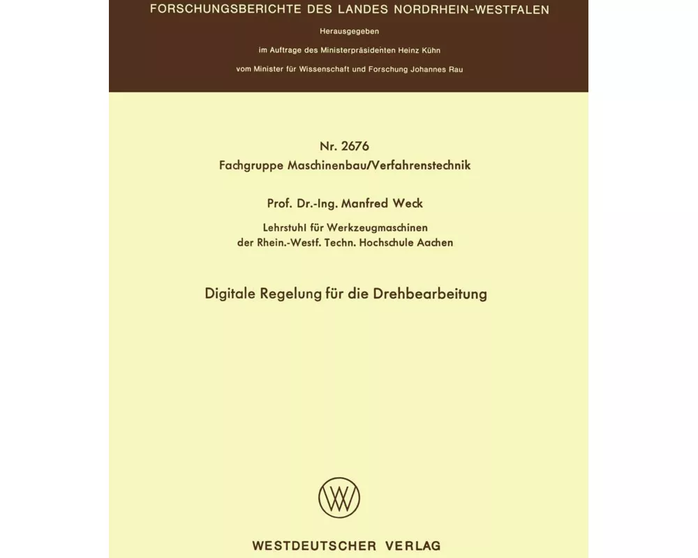 Digitale Regelung für die Drehbearbeitung