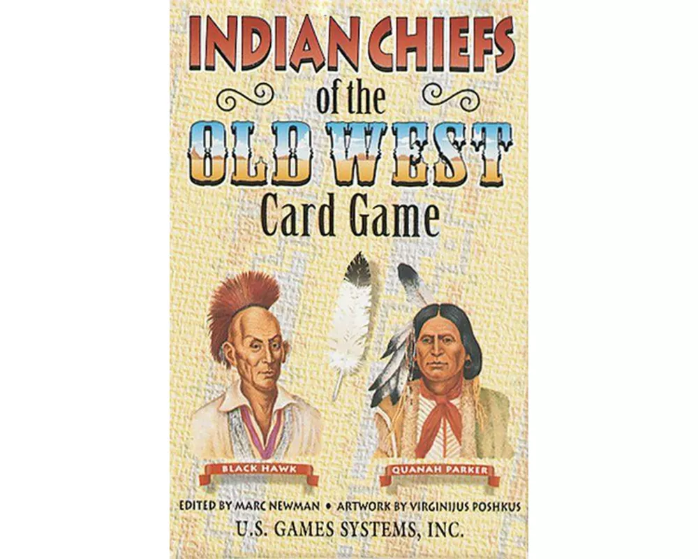 Indian Chiefs of the Old West Card Game