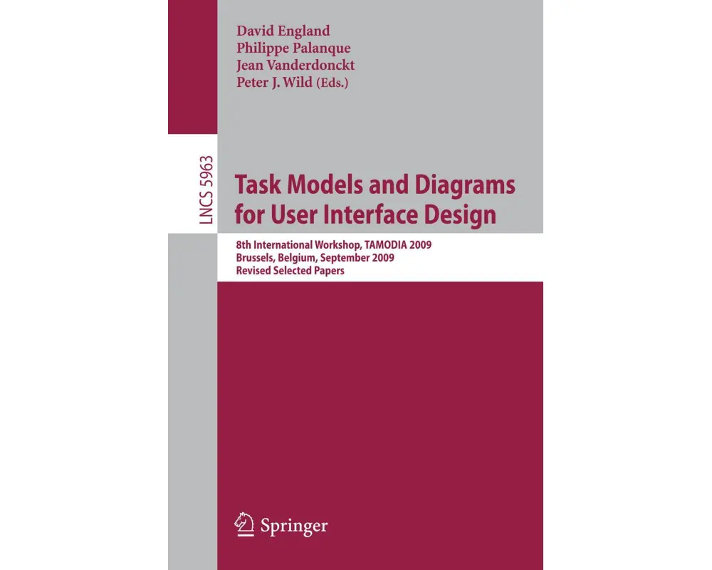 Task Models and Diagrams for User Interface Design
