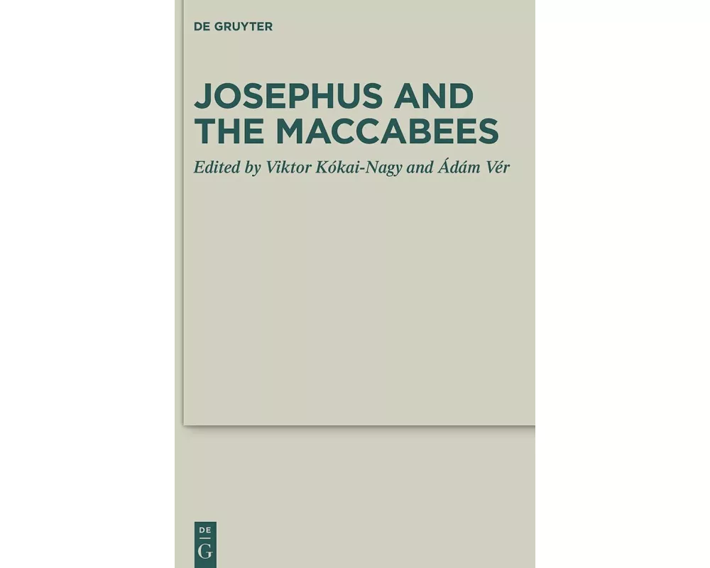 Josephus and the Maccabees