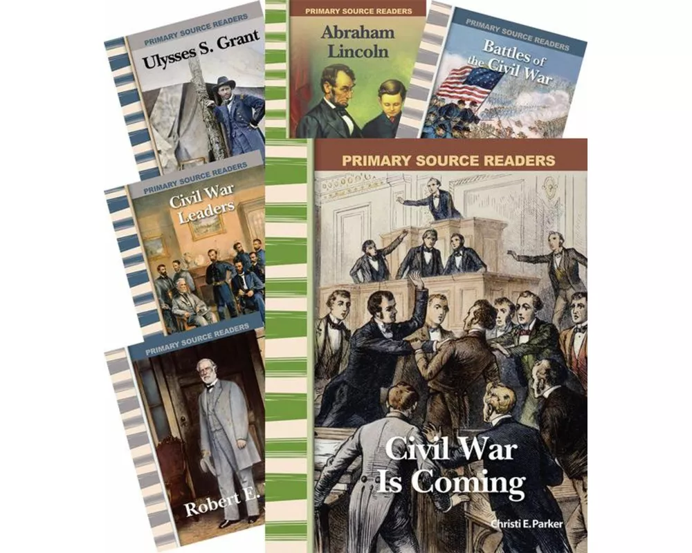 Slavery and the Civil War 6-Book Set, Grades 4-7