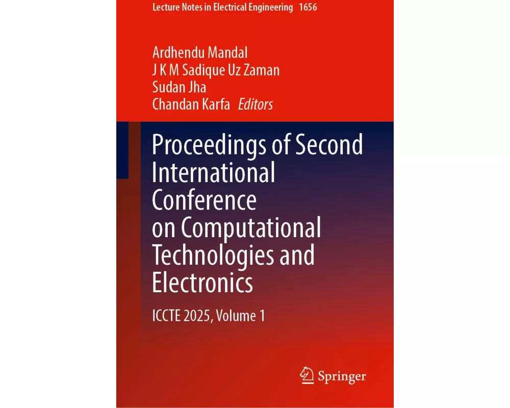 Proceedings of Second International Conference on Computational Technologies and Electronics
