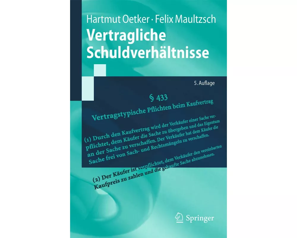 Vertragliche Schuldverhältnisse