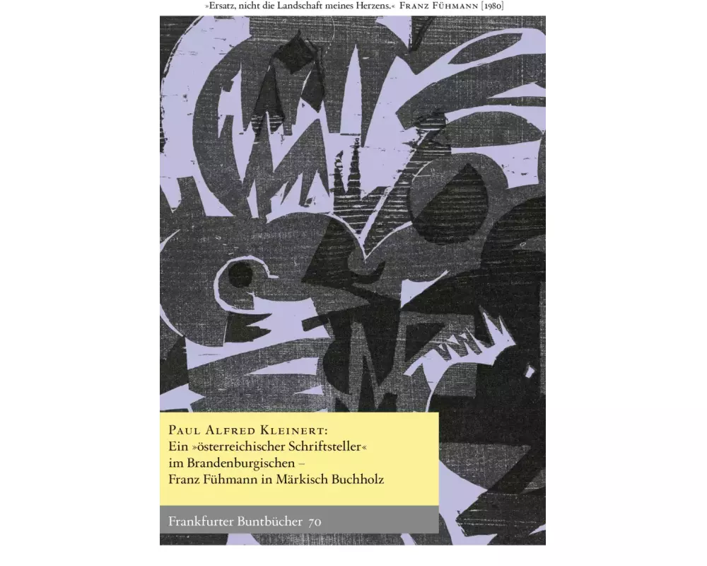 Ein "österreichischer Schriftsteller" im Brandenburgischen