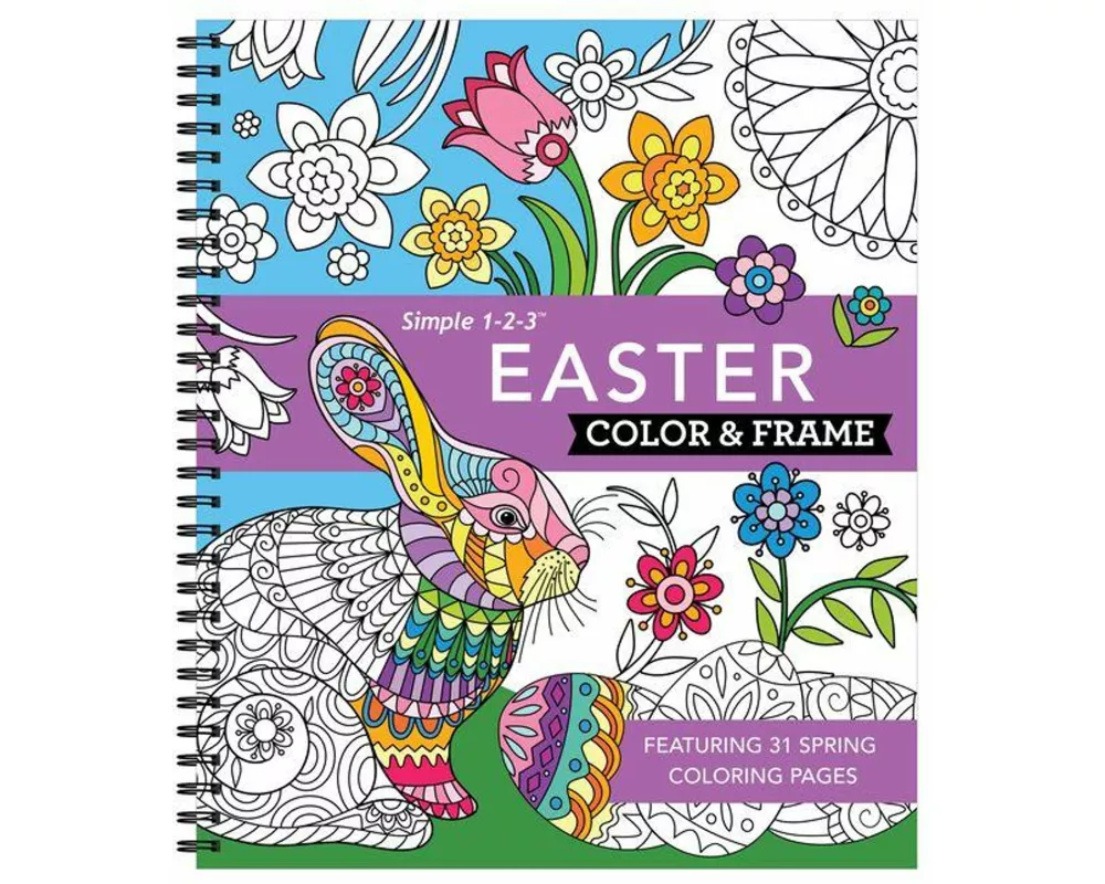 Color & Frame - Easter (Coloring Book)