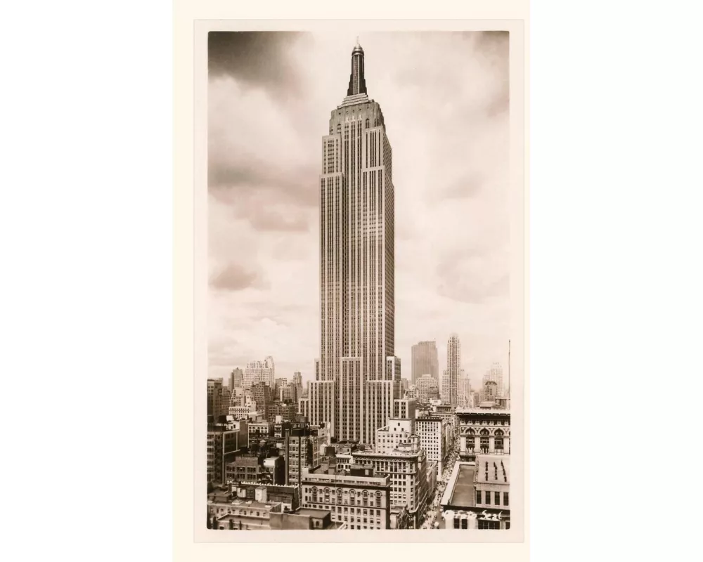 Vintage Journal Empire State Building