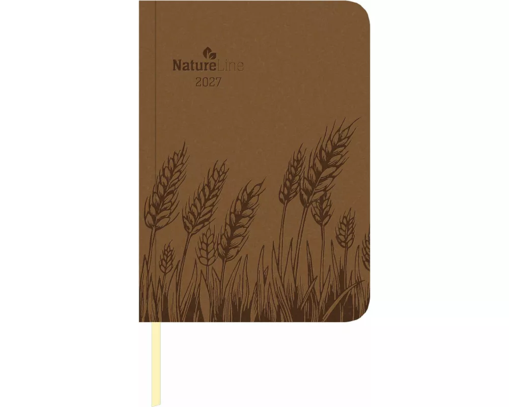 Wochen-Minitimer Nature Line Malt 2027
