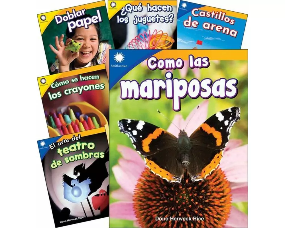 Smithsonian Informational Text: Fun in Action Spanish Grades K-1: 6-Book Set