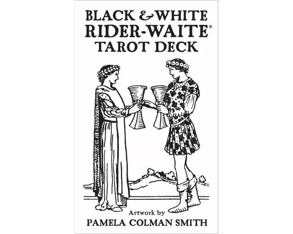 Black & White Rider-Waite(r) Tarot Deck