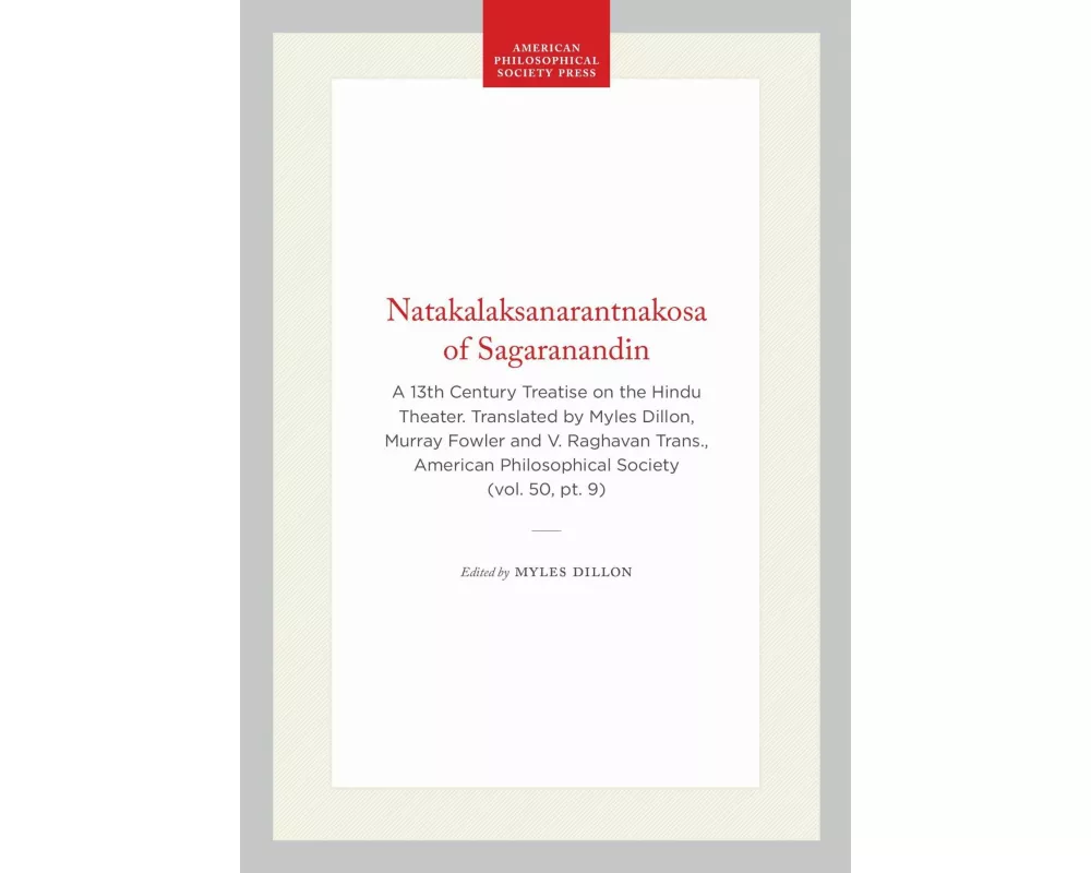 Natakalaksanarantnakosa of Sagaranandin