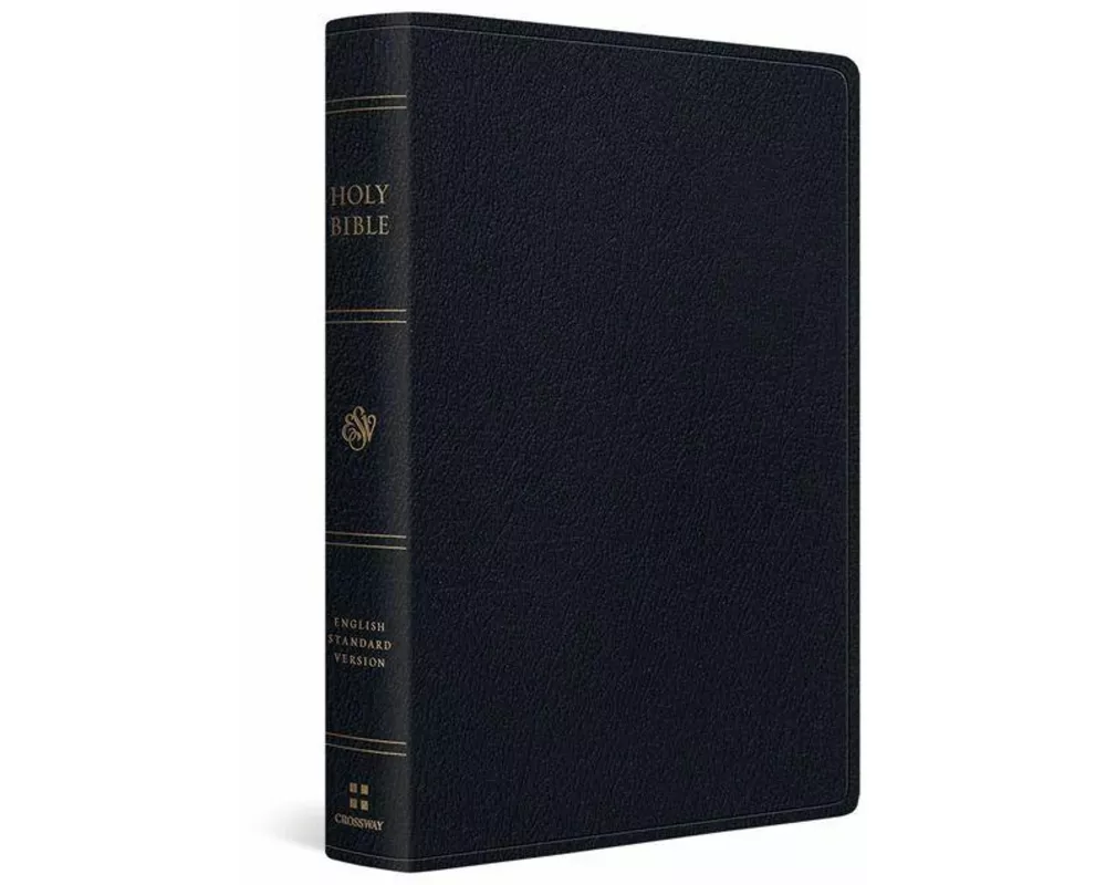 ESV Giant Print Bible, Red Letter (Genuine Leather, Black)