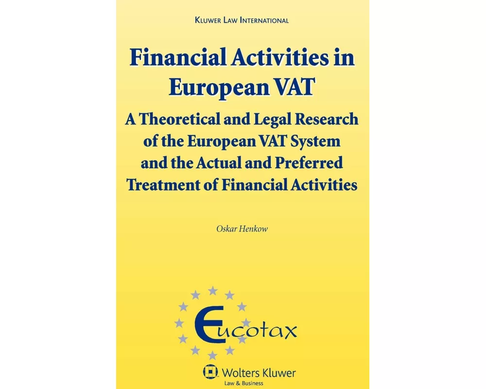 Financial Activities in European VAT
