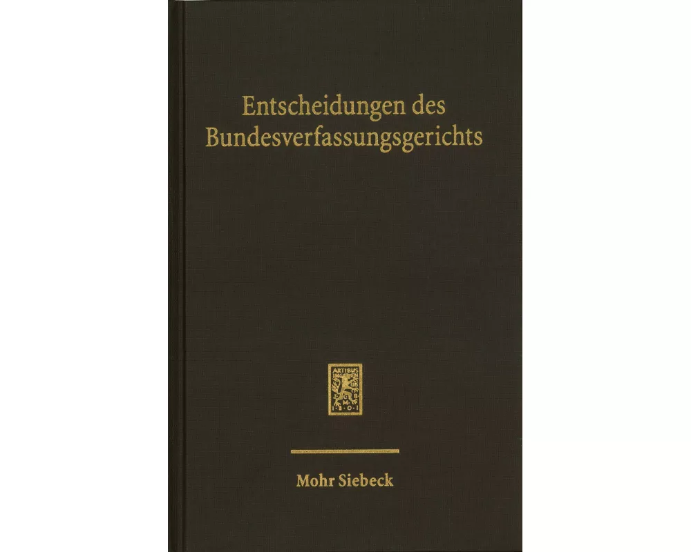 Entscheidungen des Bundesverfassungsgerichts (BVerfGE)