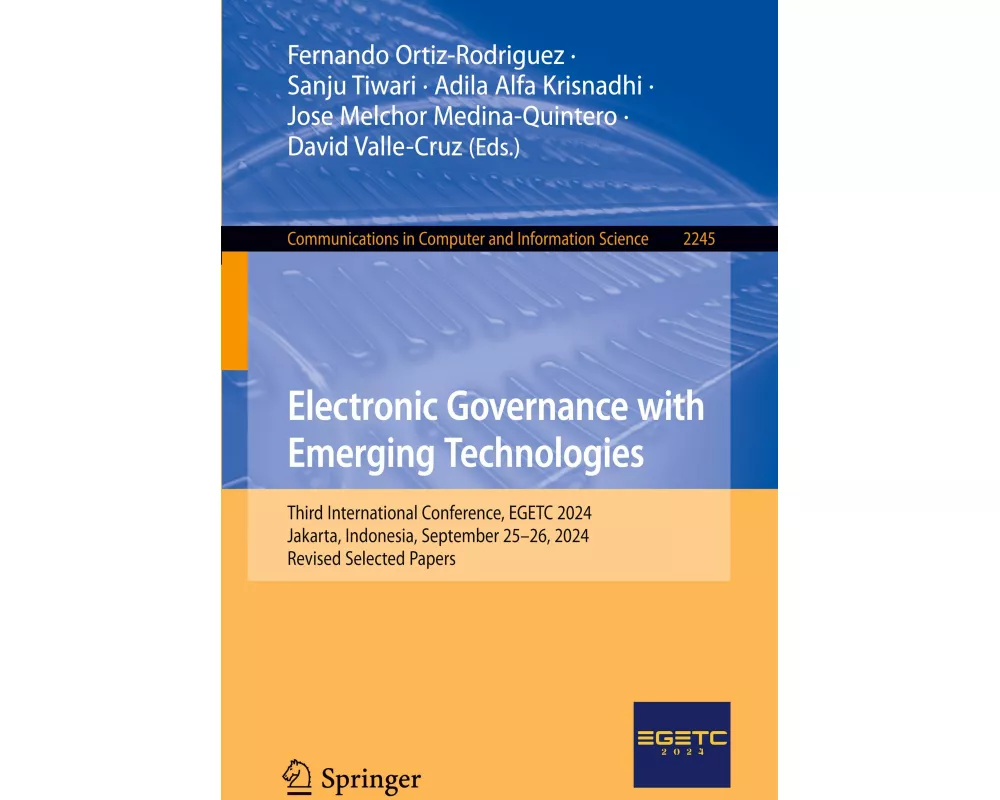 Electronic Governance with Emerging Technologies