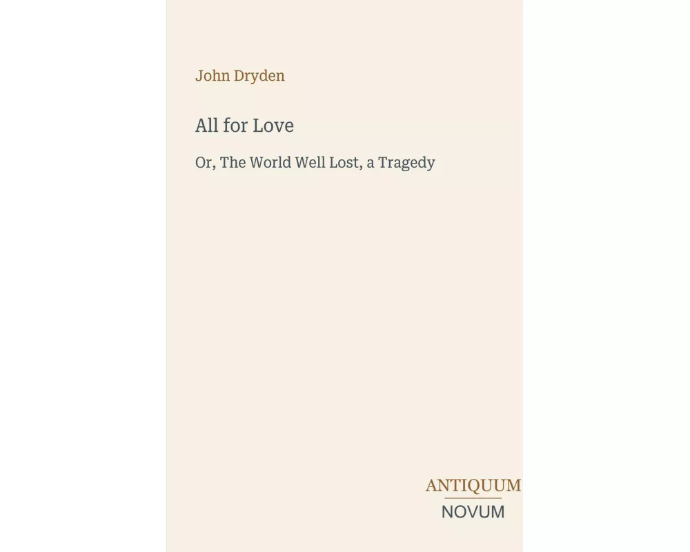 All for Love
