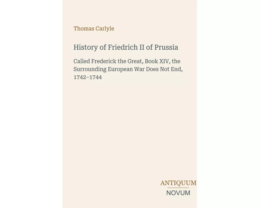 History of Friedrich II of Prussia