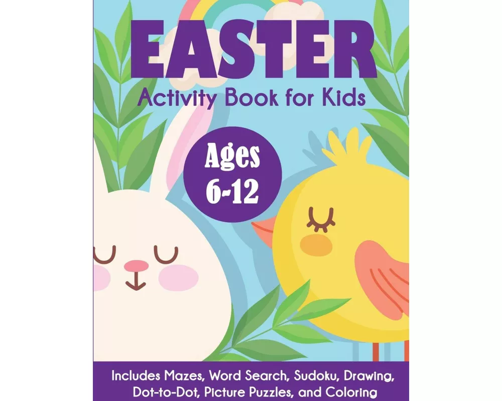 Easter Activity Book for Kids