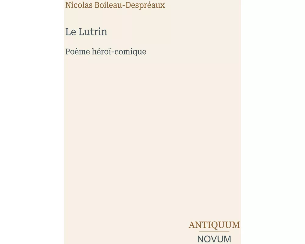 Le Lutrin