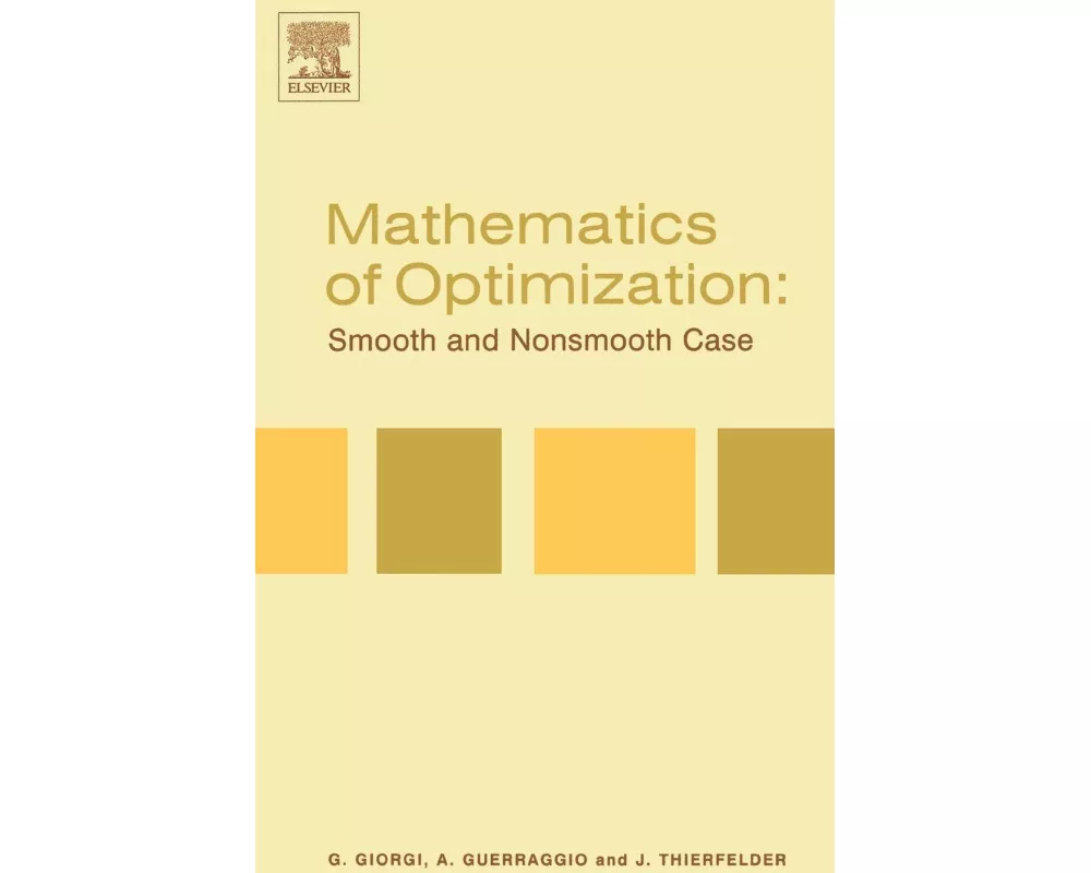 Mathematics of Optimization