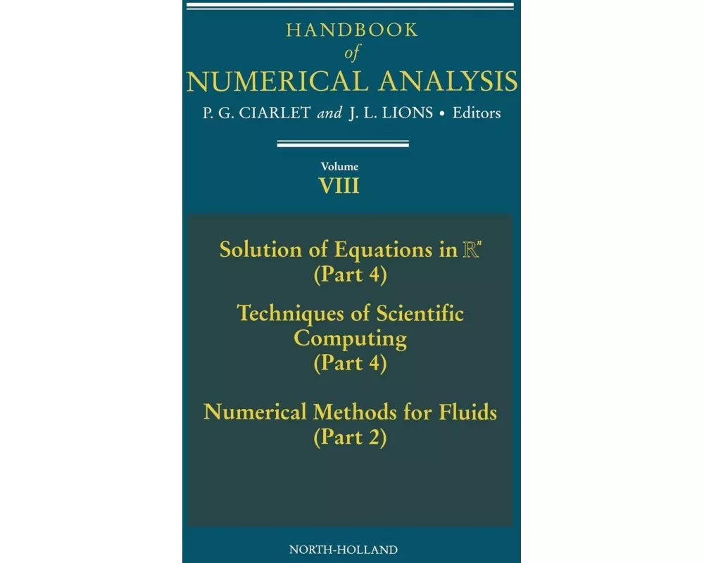Handbook of Numerical Analysis, Volume 8