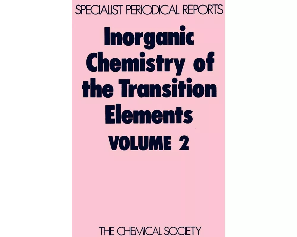 Inorganic Chemistry of the Transition Elements