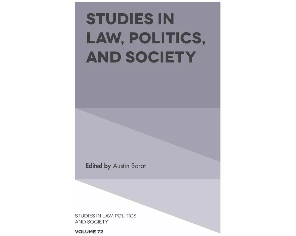 Studies in Law, Politics, and Society