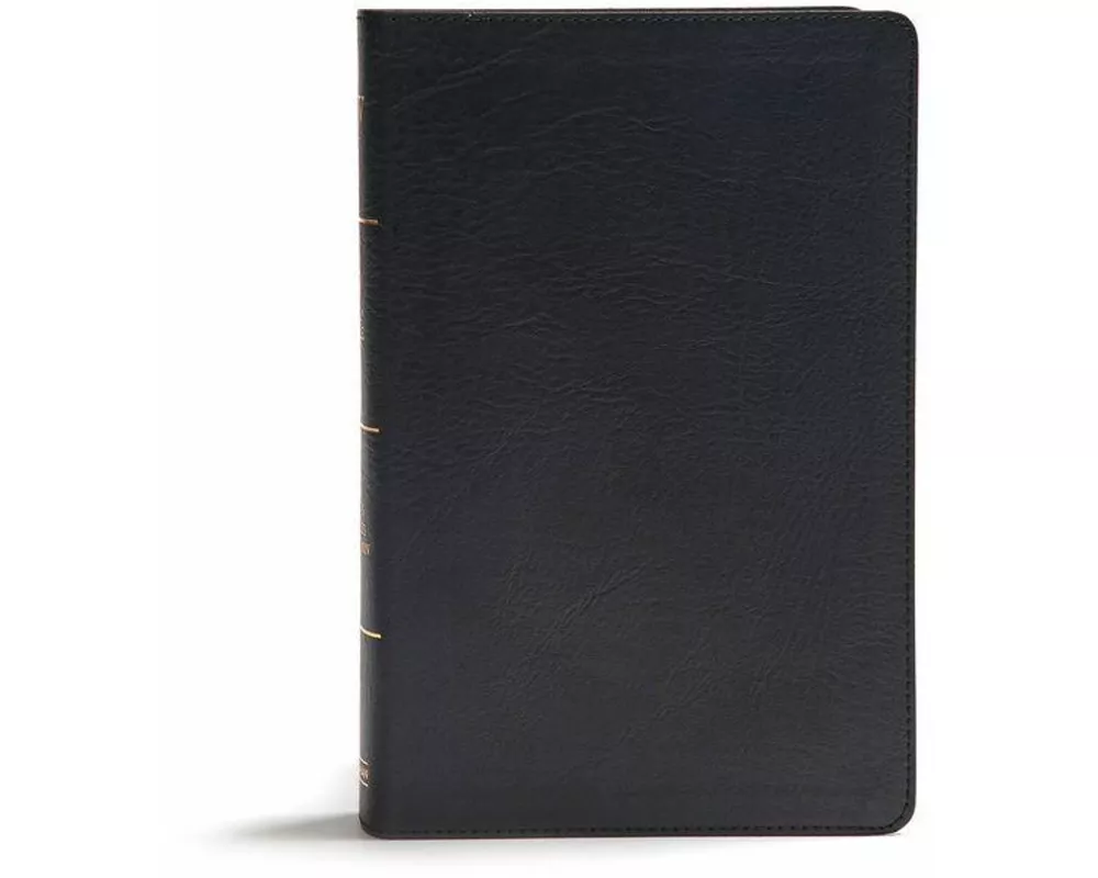 KJV Giant Print Reference Bible, Black Leathertouch