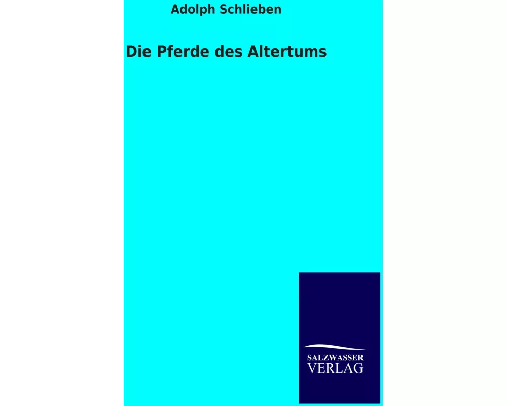 Die Pferde des Altertums