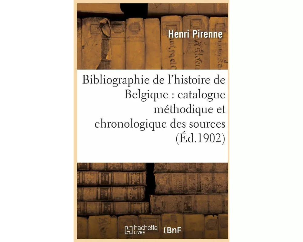 Bibliographie de l'histoire de Belgique