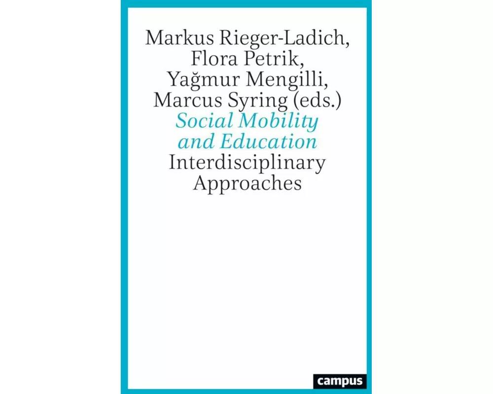 Social Mobility and Education